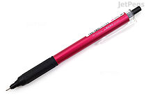 Tombow Mono Graph Lite Ballpoint Pen - 0.38 mm - Black Ink - Pink Body - TOMBOW BC-MGLU81