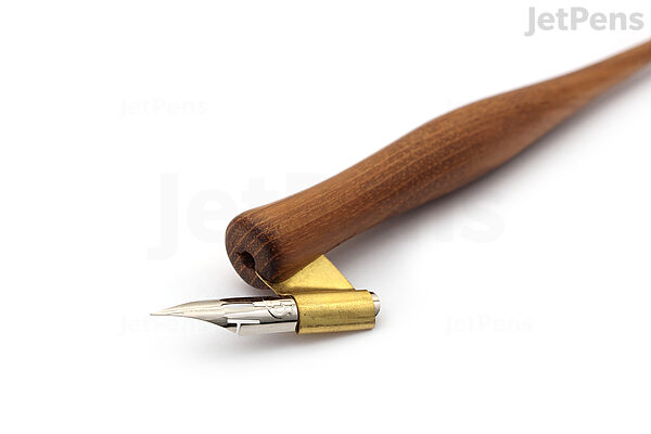 Wood Oblique Pen Holder, Nib Holder, Calligraphy Pen Set 