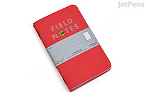 Field Notes Fifty Memo Books - 3.5" x 5.5" - 48 Pages - Graph - Pack of 3 - FIELD NOTES FNC-50