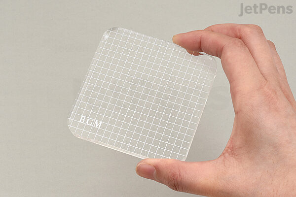 BGM Clear Acrylic Stamp Block