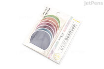 Kamio Japan Color Swatch Tracing Flake Stickers - Vivid Color - KAMIO JAPAN 741125