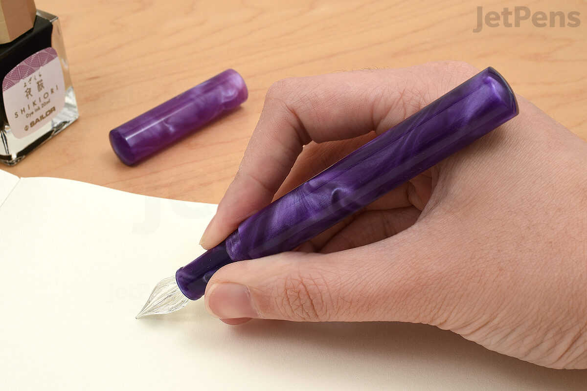 Lanxivi 3 PCS Glass Dip Pen Nibs Compatible with Majohn, Dellke and Wanwu  Fountain Pen