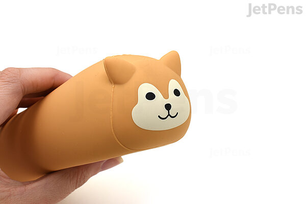 Punilabo Stand Up Pen Case- Shiba Dog — Two Hands Paperie
