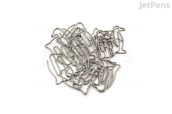 30pcs Black Metal Clips Stationery Office Supplies Household Paper Clips  Fixing Small Book Clip Sketching Board