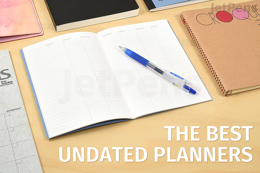 WTF Undated Planner & Weekly Agenda Notebook