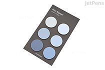 Paperian Plan Marker Mini Sticky Notes - Royal Blue Circles - PAPERIAN PLAN MARKER R2