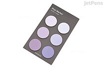 Paperian Plan Marker Mini Sticky Notes - Purple Circles - PAPERIAN PLAN MARKER R4