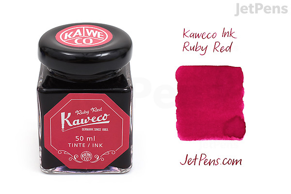 Kaweco Ruby Red Ink - 50 ml Bottle | JetPens