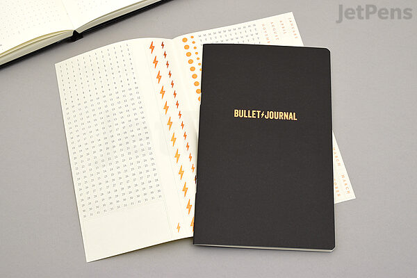 Leuchtturm Hardcover Notebook Black, Bullet Journal - Edition 2, Medium  (A5), 120 g/m paper