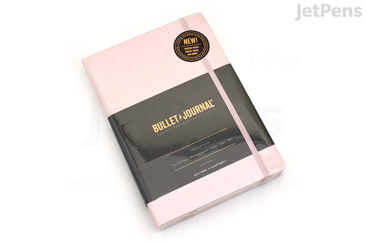 Leuchtturm1917 Bullet Journal Edition 2 Notebook Blush A5, Dotted
