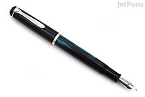 Pelikan Classic M205 Fountain Pen - Petrol-Marbled - Medium Nib - Limited Edition - PELIKAN 818599