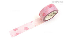 BGM Washi Tape - Cherry Blossom Series - Falling Petals - 15 mm x 7 m - BGM BM-SPSA012