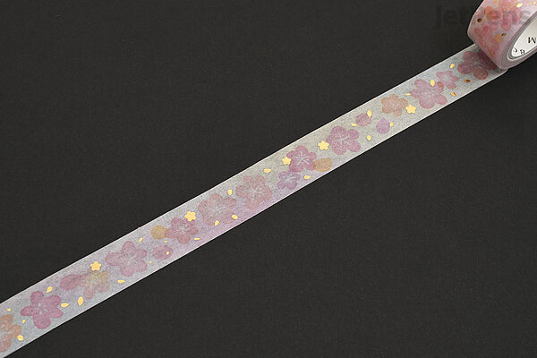 BGM Washi Tape 15mm Masking Tape Foil Stamping - Oil Pastel