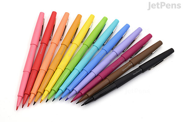  Paper Mate Felt Tip Pens Flair Marker Pens, Medium