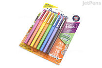 Paper Mate Flair Felt Tip Pen - Medium Point - Sunday Brunch Scented - 16 Color Set - Limited Edition - PAPER MATE 2125408