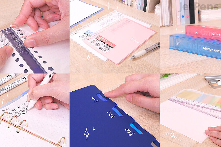 Sheet Protectors for Three-Ring and Six-Ring Binders