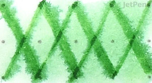 Graf von Faber-Castell Viper Green Ink - Water Brush Test - Smearing