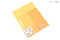 Kokuyo Campus Clip Folder - A4 - Yellow - KOKUYO CE755Y