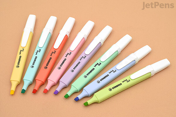  STABILO Highlighter - Swing Cool Pastel - Pack of 10 - Dash of  Lime : Office Products