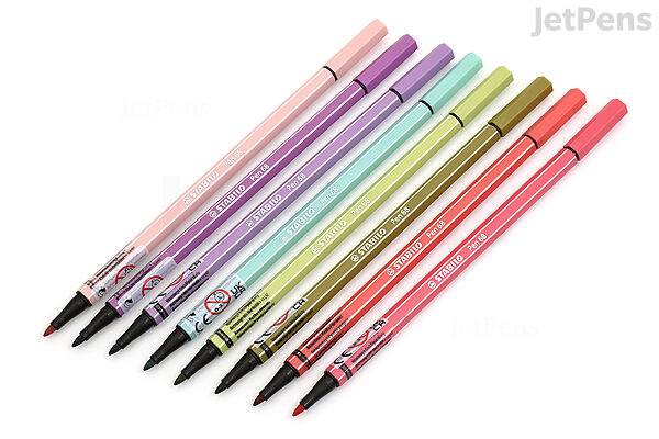 Stabilo Pen 68 Set - Pastel Colors, Set of 8