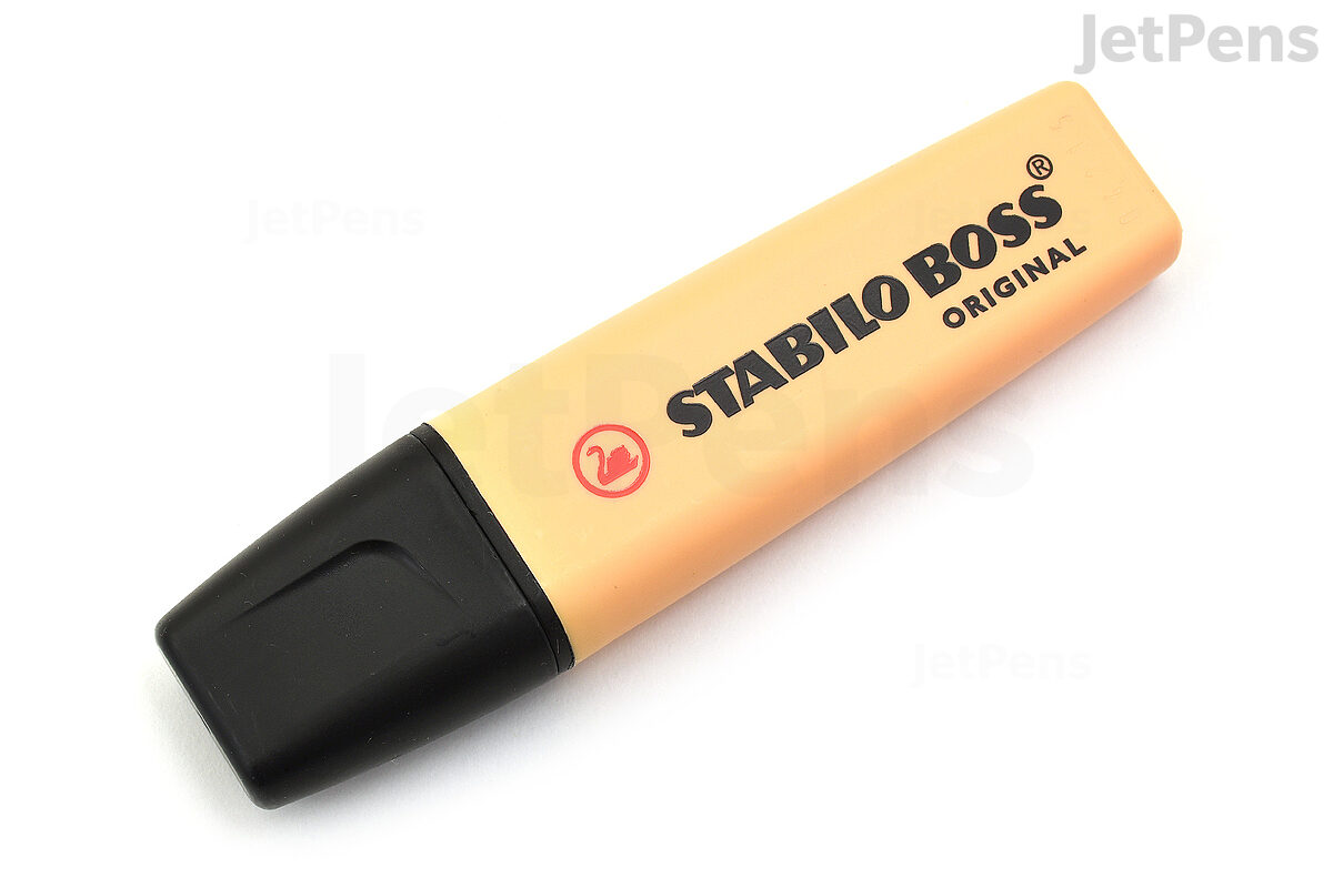  Stabilo Boss Original Highlighter - Pastel - Pale Orange