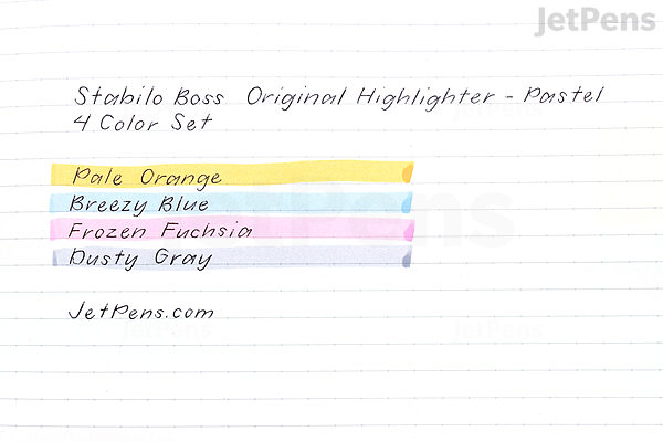 STABILO Highlighter BOSS ORIGINAL Pastel - Pack of 1 - Dusty  Grey : Office Products