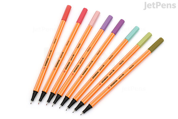 Stabilo® Point 88 Pastel 8 Color Pen Set