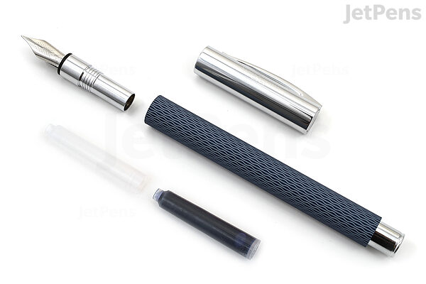 levend schoonmaken Verkoper Faber-Castell Design Ambition Fountain Pen - OpArt Deep Water - Medium Nib  - Limited Edition | JetPens