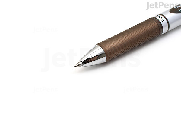 Pentel EnerGel RTX Retractable Liquid Gel Pen Sepia 0.7 mm