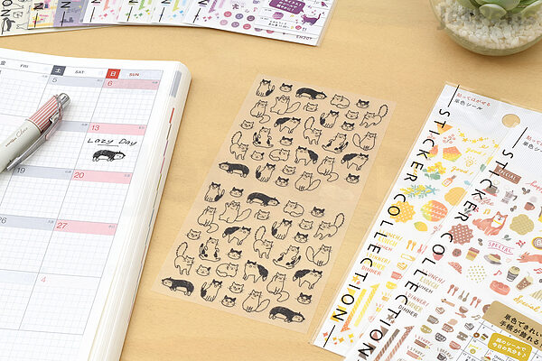 Stick Figure Emotions 1 - Planner, Journal, Hobonichi Stickers