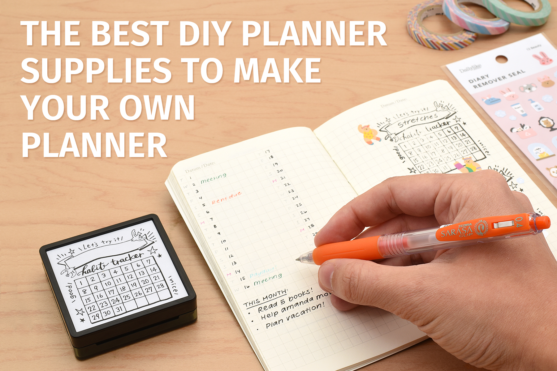 The Best DIY Planner Supplies to Make Your Own Planner