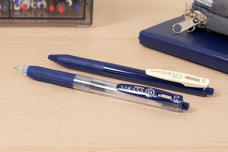 The Zebra Sarasa Clip is a reliable workhorse pen.