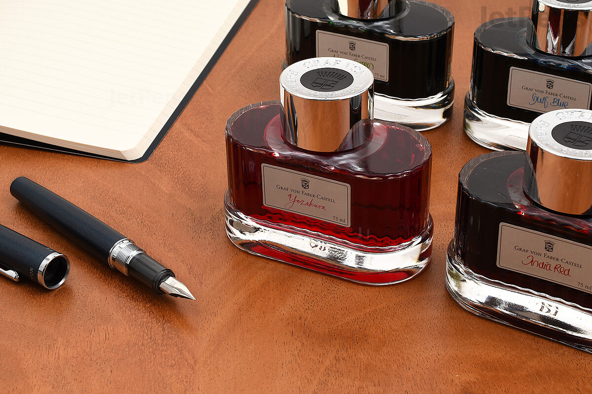 Graf von Faber-Castell Hazelnut Brown (brown): Ink Review - Scrively -  note taking & writing