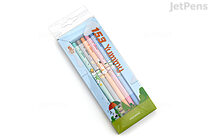 Monami 153 Ballpoint Pen - 0.5 mm - 5 Color Set - Yummy - MONAMI 2013129005