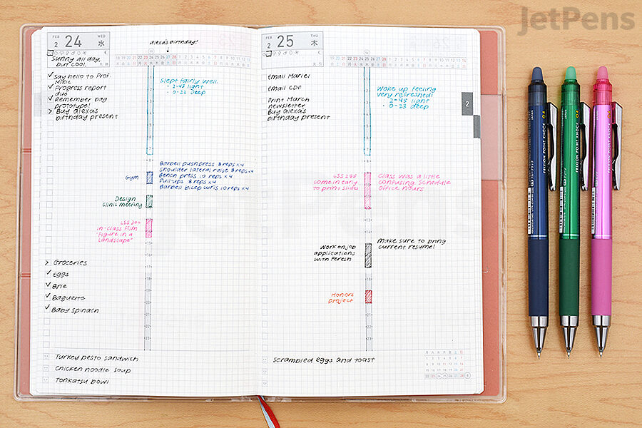 Kokuyo's Jibun Techo DAYs Diary is a life planner