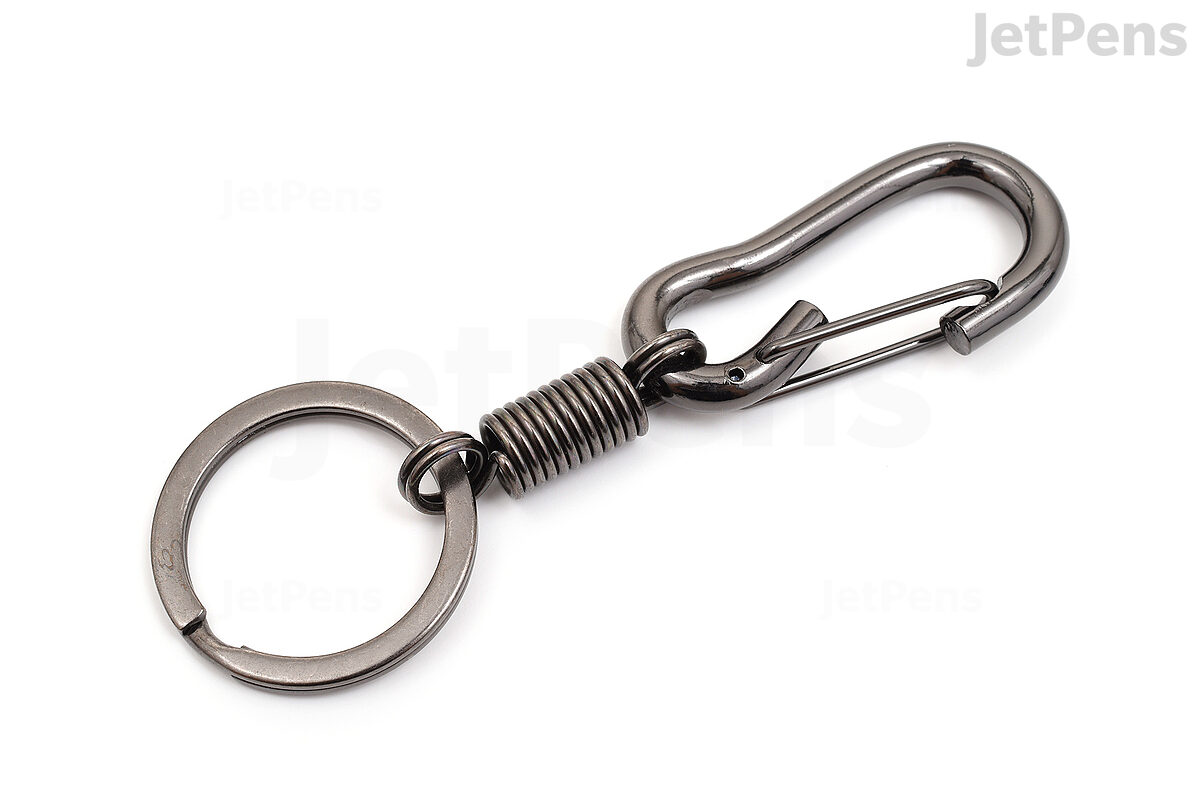 Handmade Stainless Steel Keychains Key ring Key chain Holder with Snap Hook  9