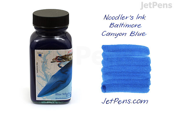 Noodler's Baltimore Canyon Blue Ink - 3 oz Bottle