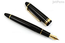 Sailor 1911S Fountain Pen - Black with Gold Trim - 14k Music Nib - SAILOR 11-1219-920