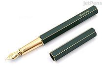 YSTUDIO Classic Revolve Fountain Pen - Green - Fine Nib - YSTUDIO STAT-45