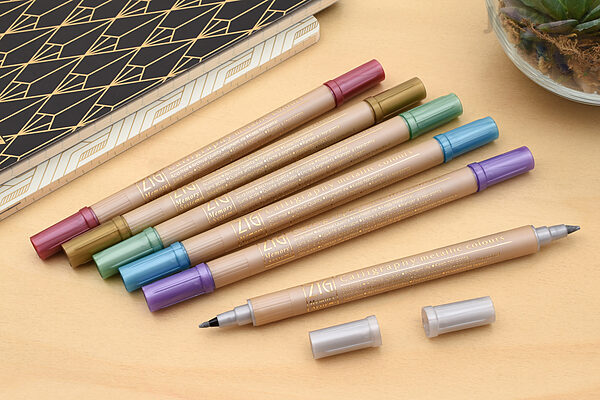 The Memory System Calligraphy Pen - 12 Color Set - by ZIG Kuretake