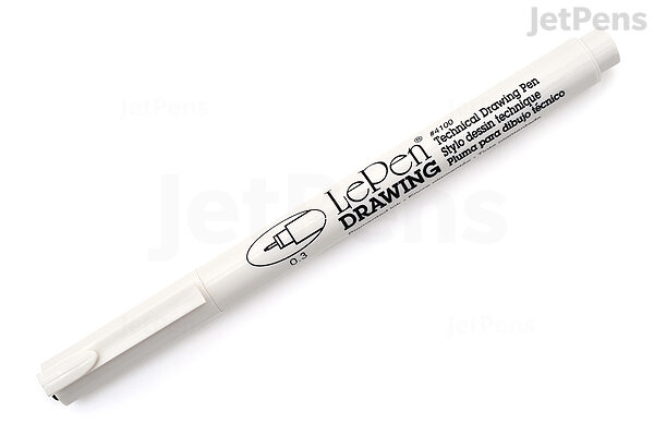 Marvy Uchida LePen Technical Drawing Pen - 0.3 mm Tip, Black