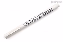 A white Marvy Le Pen Technical Drawing Pen with a 0.5 mm black tip, shown horizontally on a white background. The pen has black text and branding printed along its body.