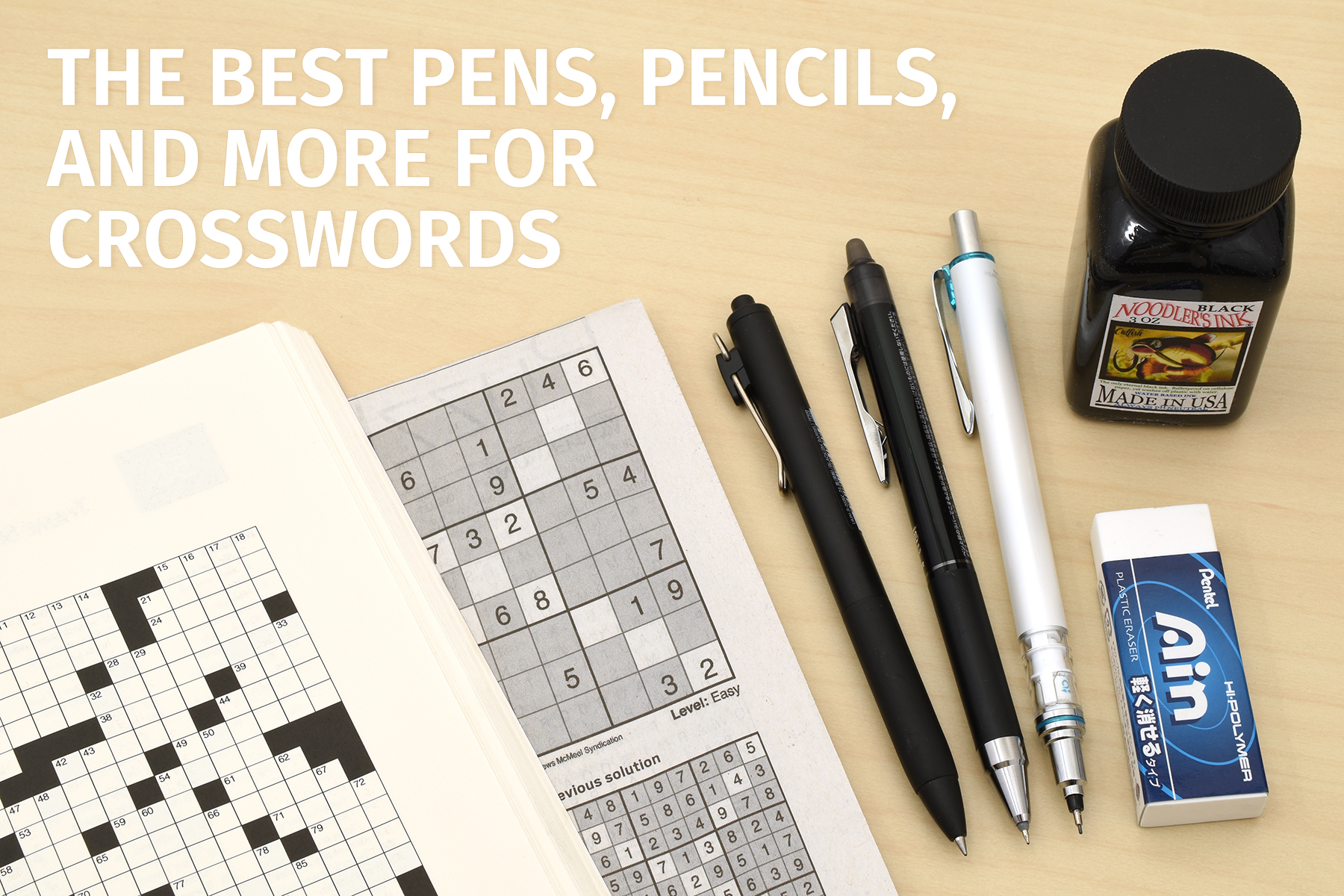 The Best Pens and Inks for Crosswords