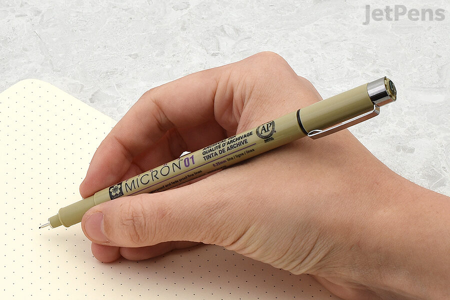 Be Efficient: Best Bullet Journal Pen Review - Pigma Micron Ink