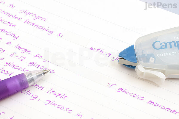 Correction Tape Pen, Correction Whiteout Pen, Glue Roller White Out Ink  Easy Correct Correction Tape Roller, Corrector Eraser Pen For Student  Writing