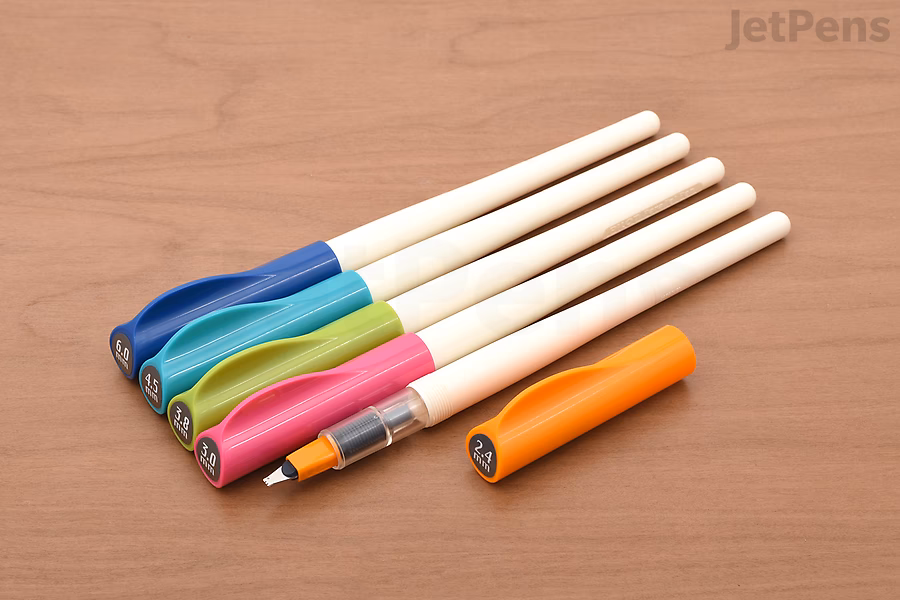 The Pilot Parallel is the best calligraphy pen for broad edge calligraphy scripts like italic or blackletter.