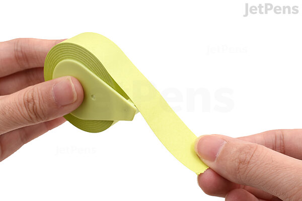 Yamato Tape Roll Sticky Notes - 15 mm x 10 M - Lime
