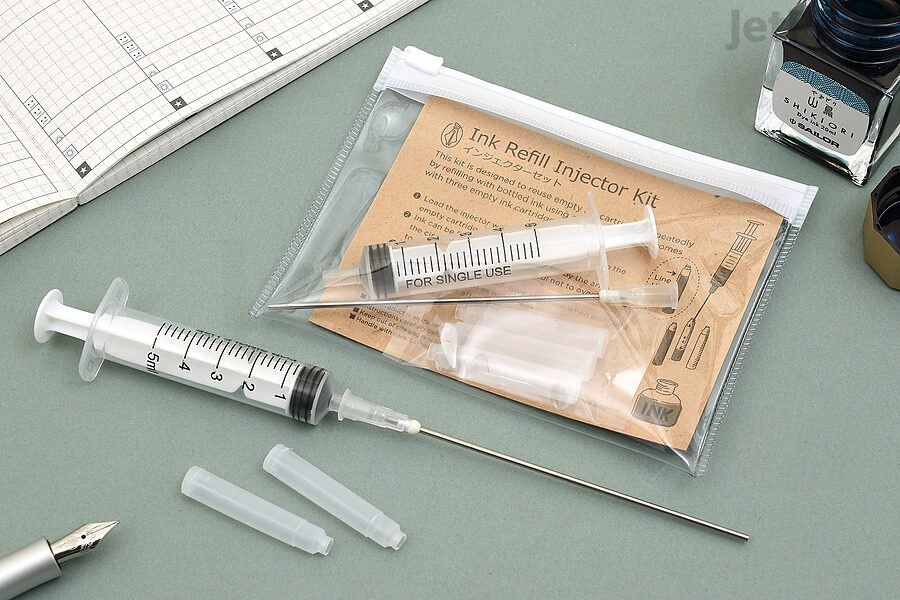 Fountain Pen Injector Refill Kit Fountain Pen Injector Refill Kit