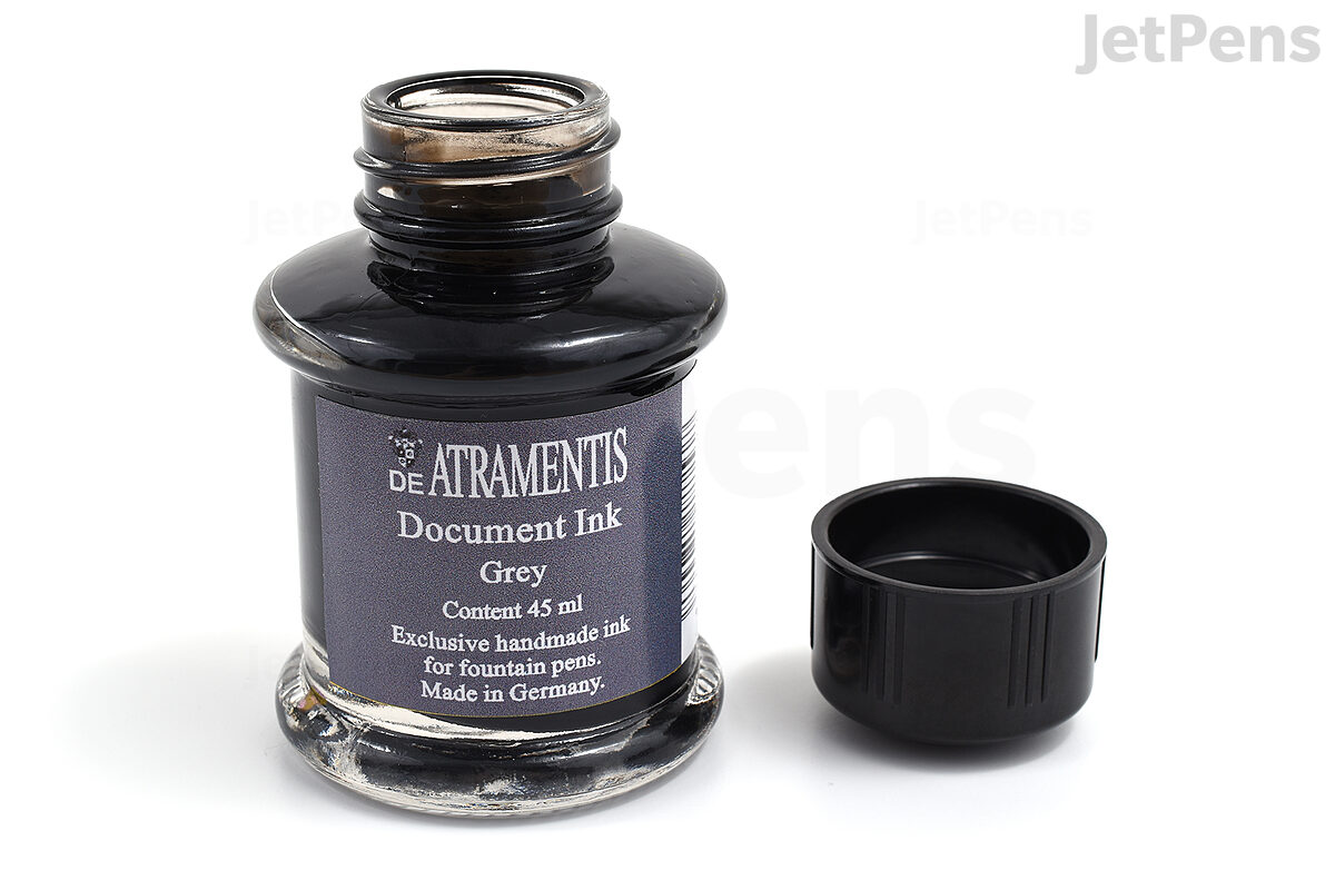 De Atramentis Document Ink Urban Grey - 45ml Bottled Fountain Pen Ink - The  Goulet Pen Company