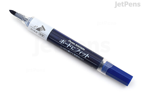 Pentel Knockle Dry Erase Marker - Fine to Medium - Blue